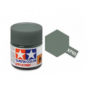 TAMIYA XF-65 FIELD GREY - ACRYLIC PAINT MINI (FLAT) 10ML